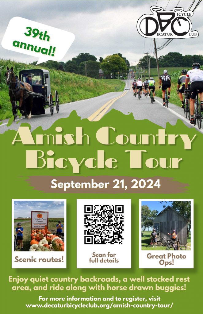 amish country bicycle tour